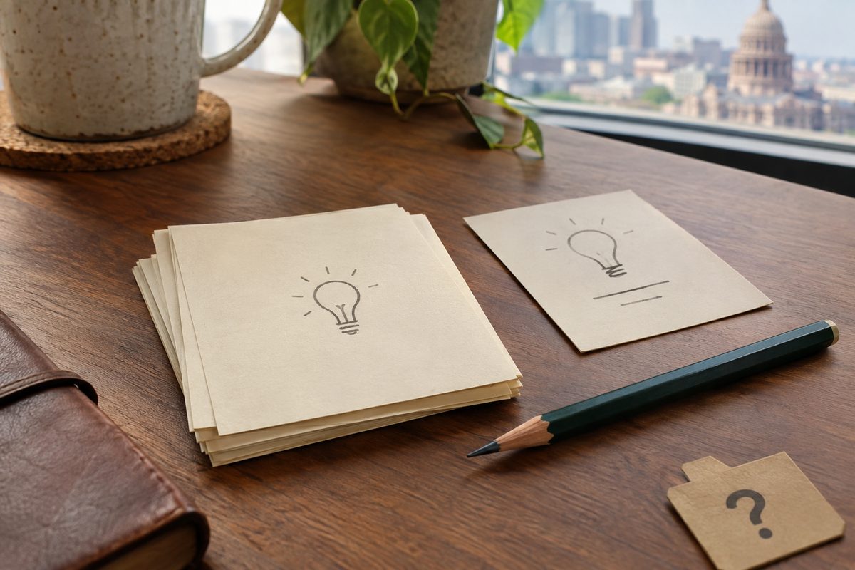Hands editing printed business copy